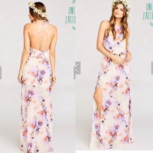 Show Me Your Mumu Heather Halter Dress